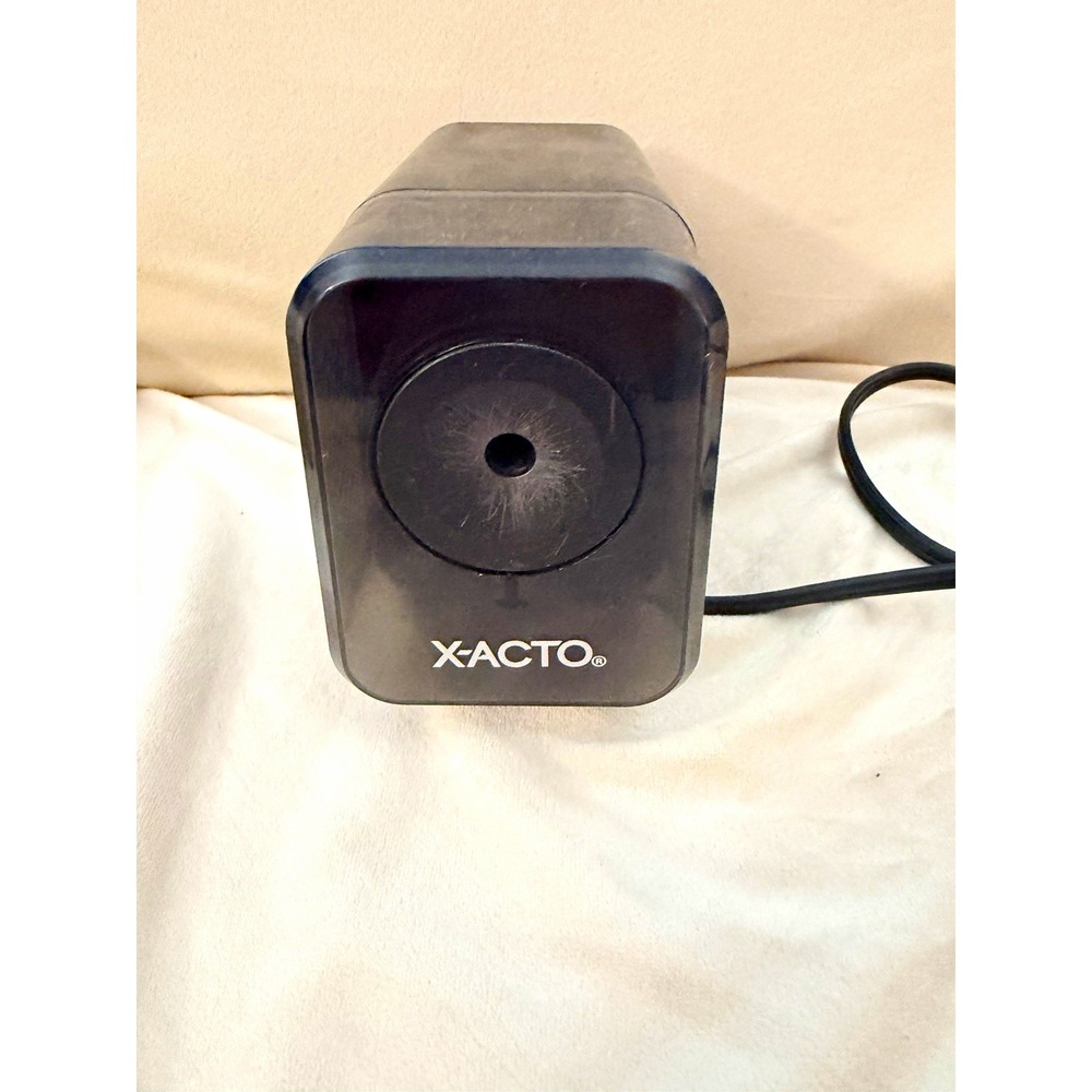 X-ACTO Electric Desktop Pencil Sharpener, Model 18xx, Black